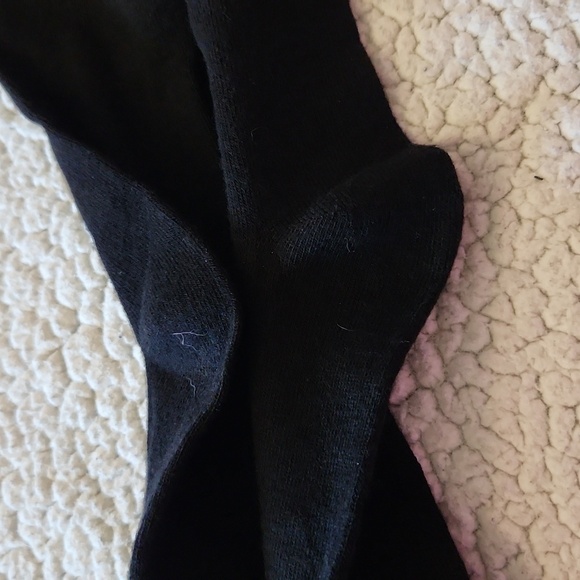 Cato Preppy Jeweled Black Knee High Stocking Socks - Picture 7 of 7